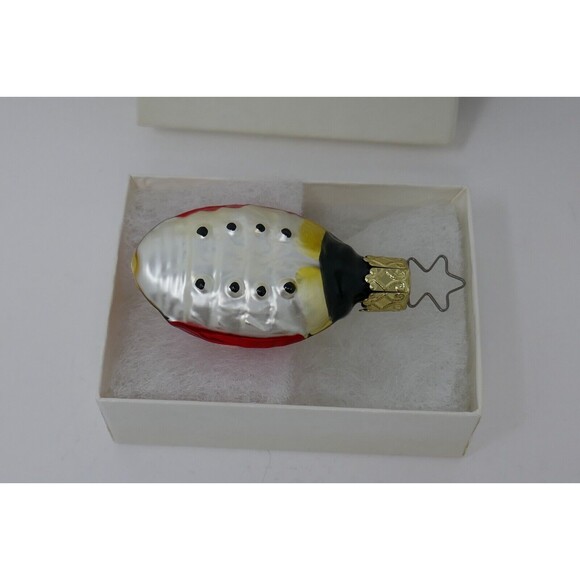 Matt McGhee Vintage Ladybug Blown Glass Christmas Ornament - Picture 9 of 11